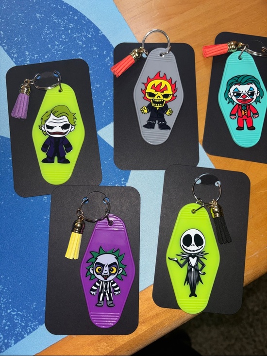 Hand Crafted Other - Movie Fandom Hotel Key Chains: Pick 1